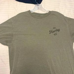 Men’s olive green Hurley shirt
